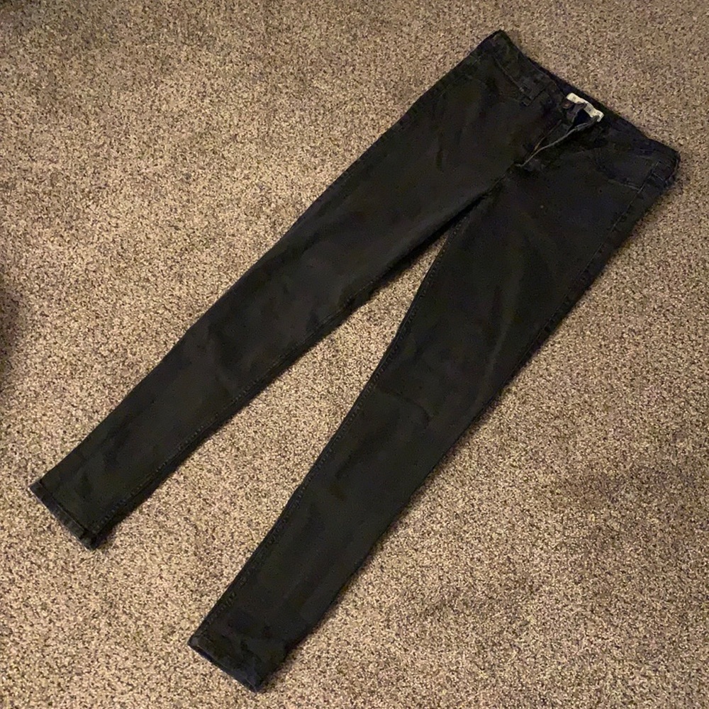 high rise skinny jeans